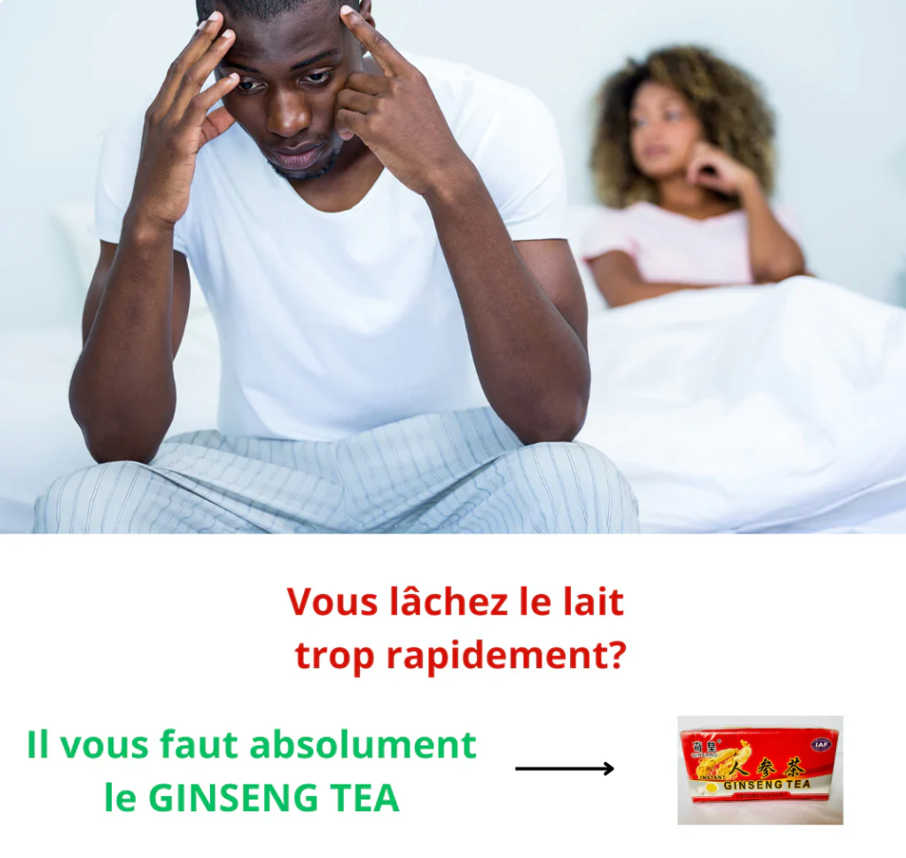Ginseng Tea : Pack de 12 thé de faiblesse sexuelle ( Original )
