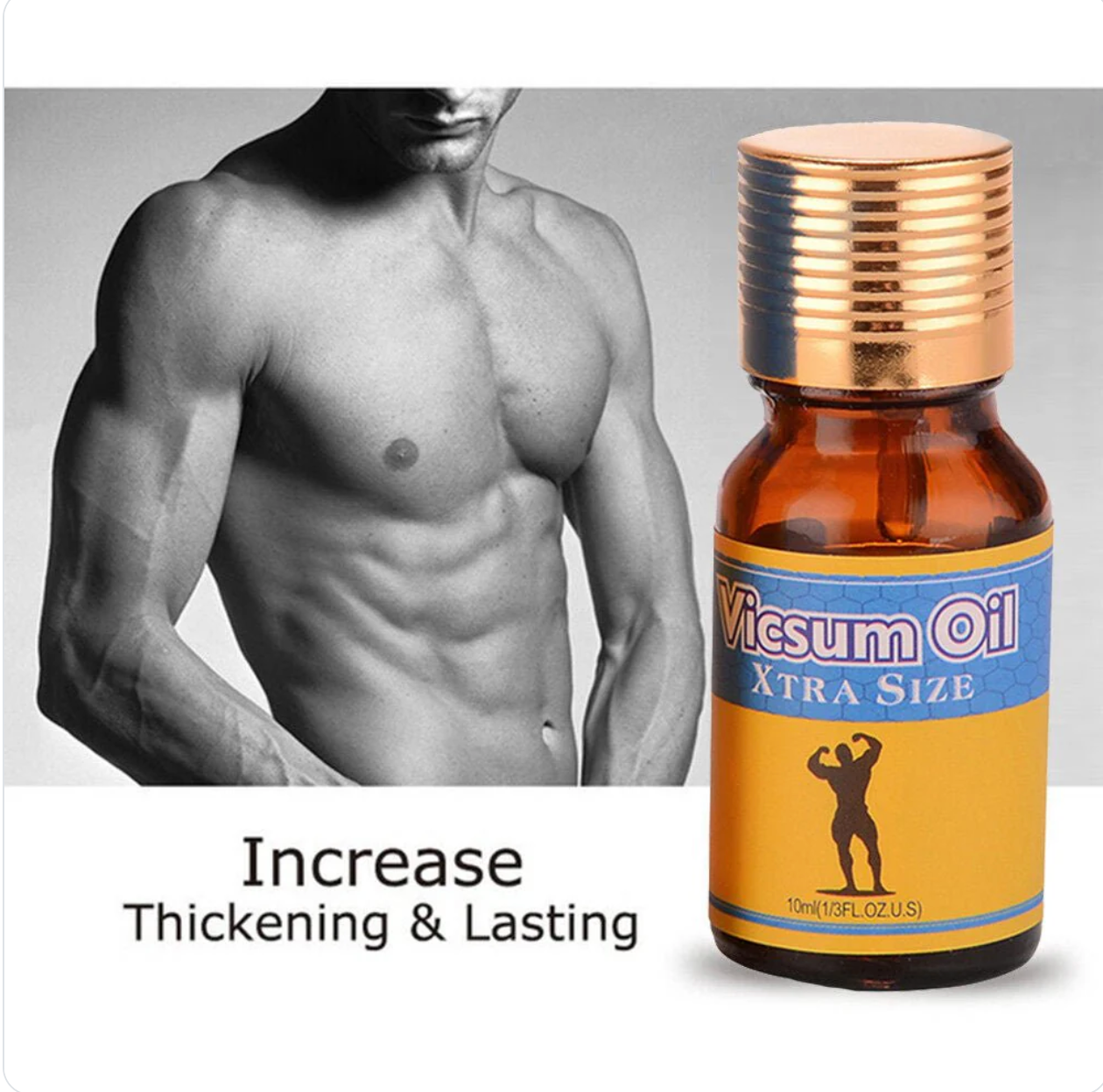Vicsum Oil - HUILE POUR HOMME POUR CROISSANCE