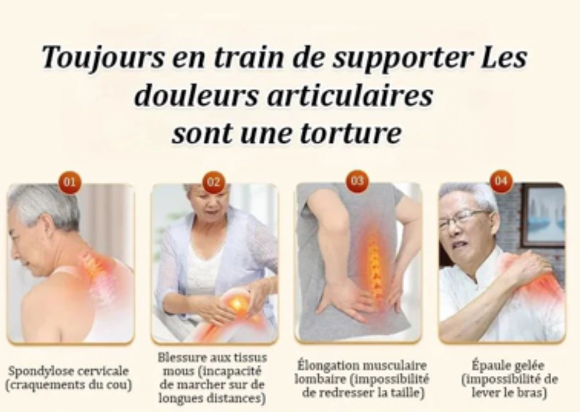 Venin d’abeilles ™️Crème de Traitement de l’Arthrite, de l’Arthrose et des Douleurs Articulaires