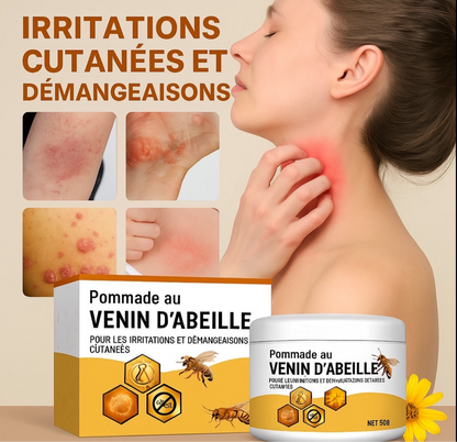 Bee Venom™️ – La crème naturelle pour une peau apaisée.