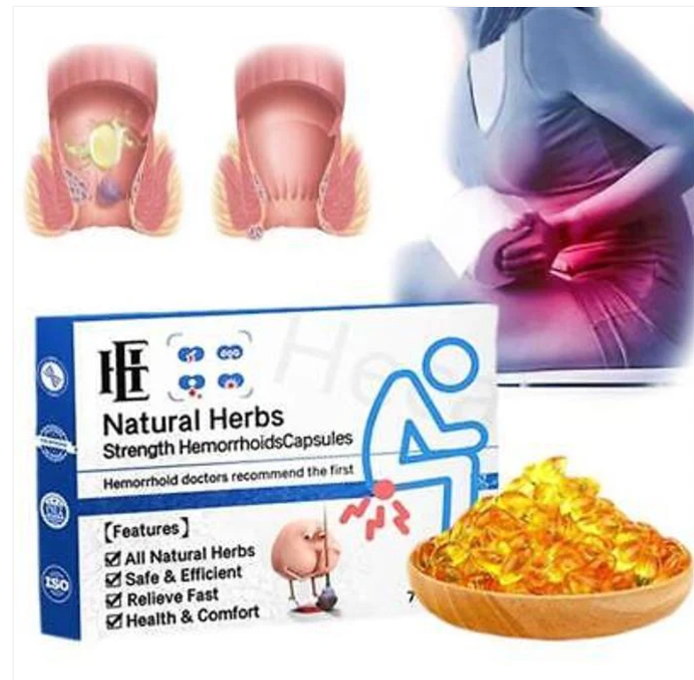 Capsules Herbeuses Anti-Hémorroïdes