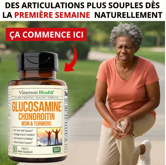 Glucosamine chondroitin -Soulagez Vos Articulations