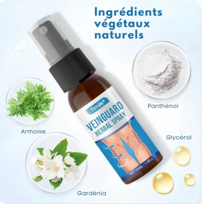 Vein Guard Herbal Spray Timilk.Soin Varices Jambes Légères en Quelques Jours ®