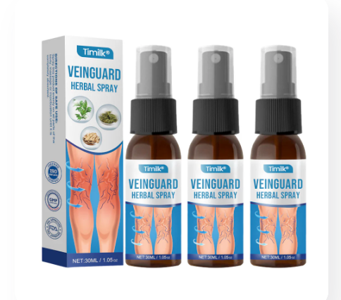 Vein Guard Herbal Spray Timilk.Soin Varices Jambes Légères en Quelques Jours ®