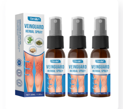 Vein Guard Herbal Spray Timilk.Soin Varices Jambes Légères en Quelques Jours ®