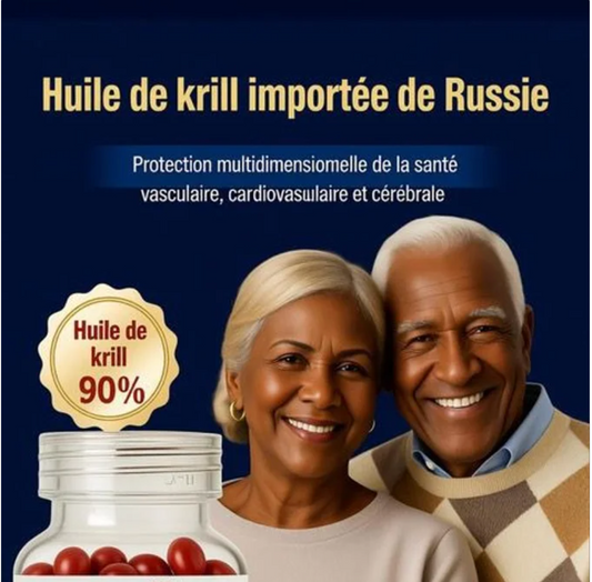 Bonbons gélifiés à l'huile de krill antarctique 100 % pure et de qualité supérieure