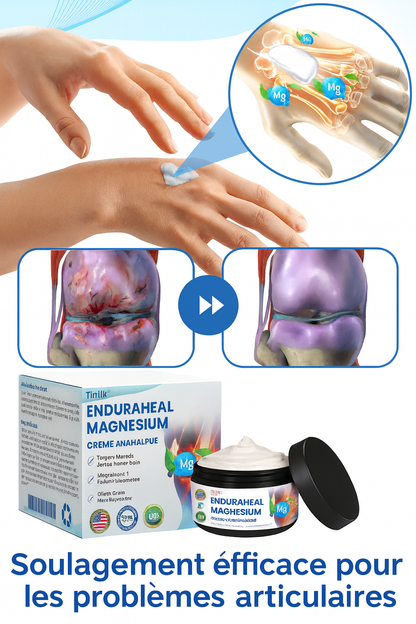 Crème antidouleur au magnésium (traite l'arthrite, la neuropathie, les rhumatismes)