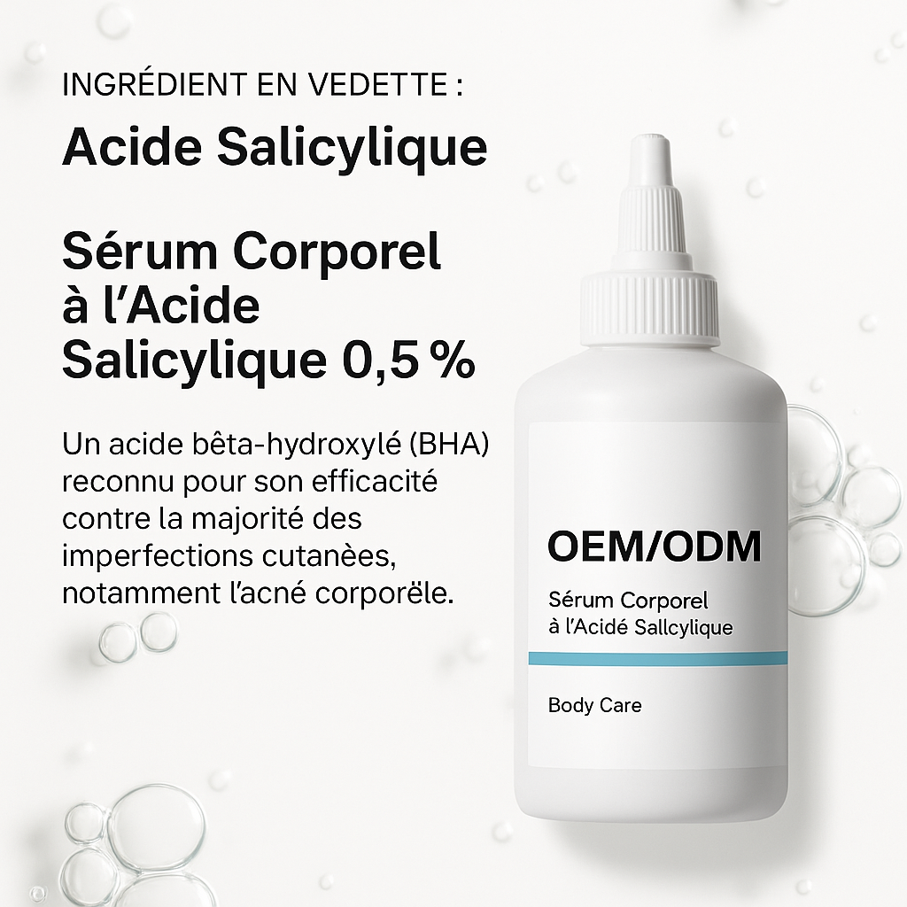 Sérum Corps à l'Acide Salicylique 240ml.