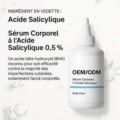 Sérum Corps à l'Acide Salicylique 240ml.