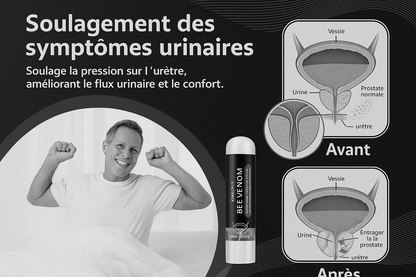 ProstaForce™ Bee Inhaler – Agit en quelques minutes, soulage durablement !
