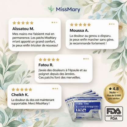 Patch Soulagement Profond  japonais Kampo