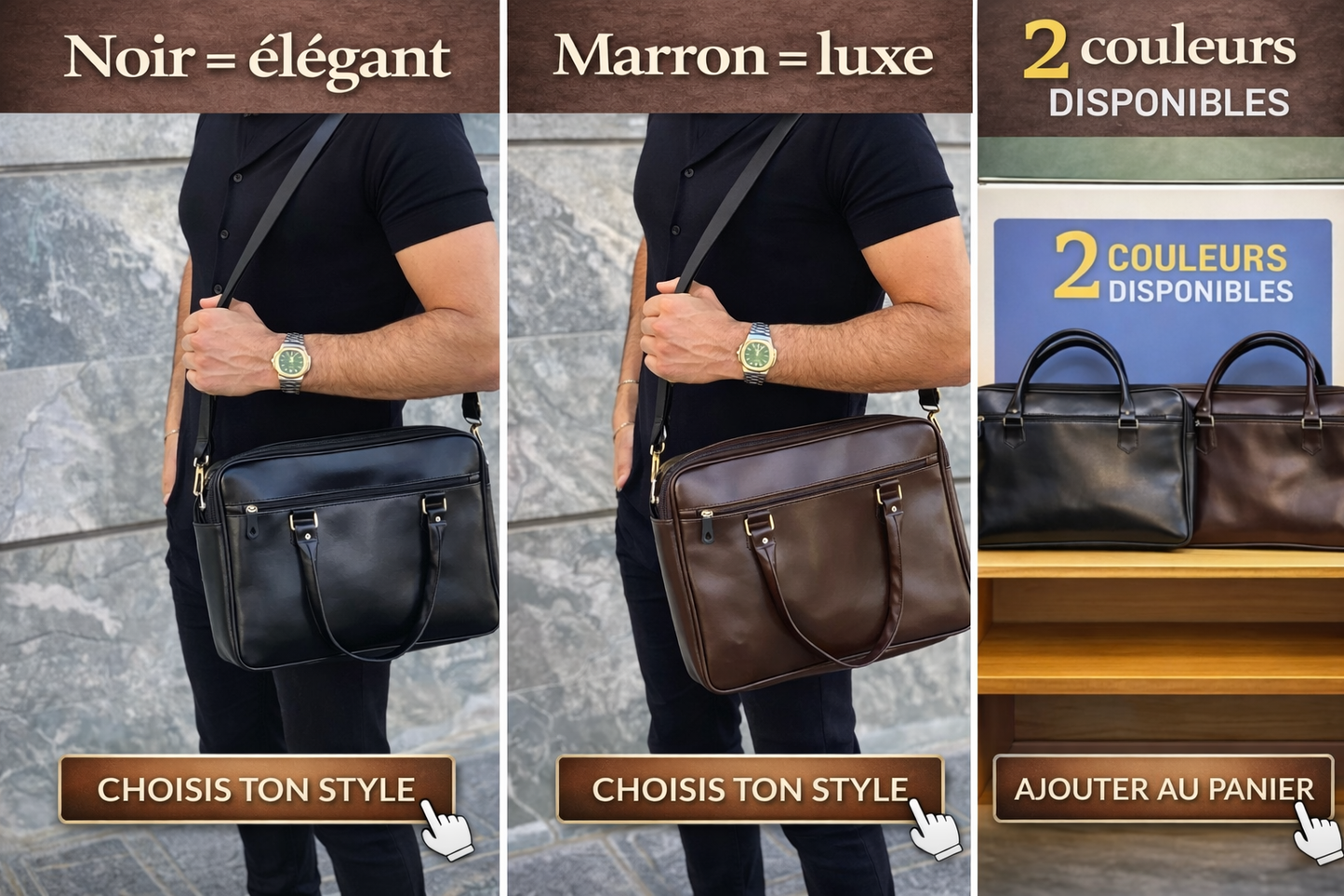 Sac Business Premium Homme – Élégant & Pratique